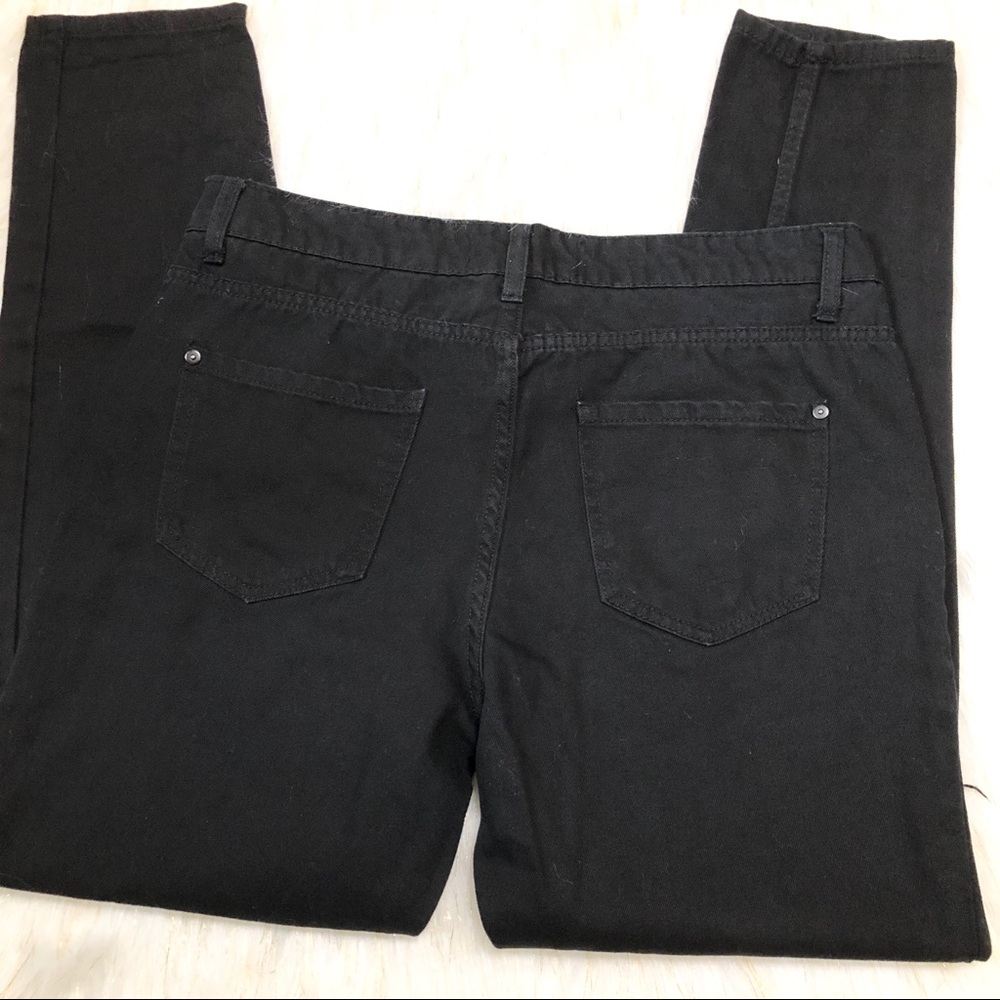 Madeline & Monroe Black Destress Jeans size 30 - Picture 5 of 5